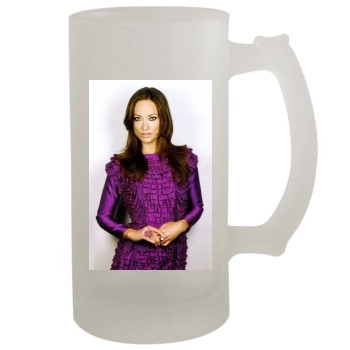 Olivia Wilde 16oz Frosted Beer Stein