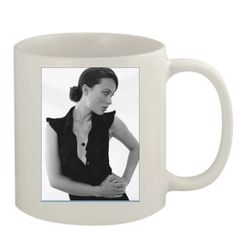 Olivia Wilde 11oz White Mug