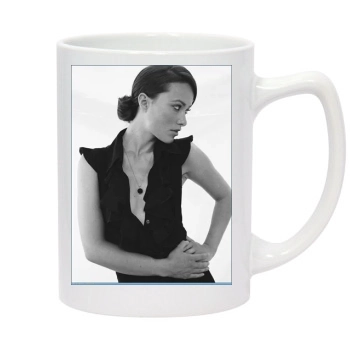 Olivia Wilde 14oz White Statesman Mug