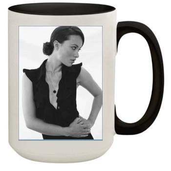 Olivia Wilde 15oz Colored Inner & Handle Mug