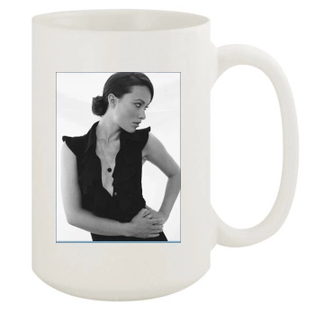 Olivia Wilde 15oz White Mug