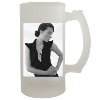 Olivia Wilde 16oz Frosted Beer Stein