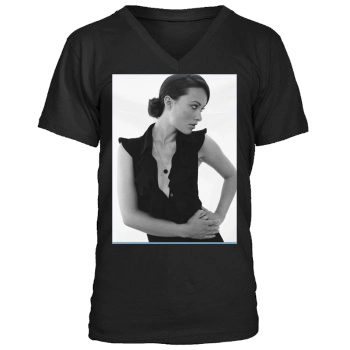 Olivia Wilde Men's V-Neck T-Shirt