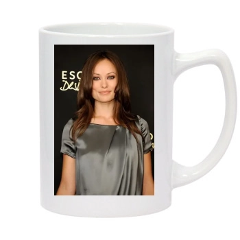 Olivia Wilde 14oz White Statesman Mug