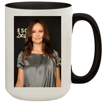 Olivia Wilde 15oz Colored Inner & Handle Mug