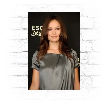 Olivia Wilde Metal Wall Art