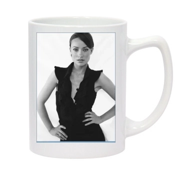 Olivia Wilde 14oz White Statesman Mug