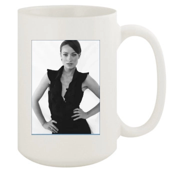 Olivia Wilde 15oz White Mug