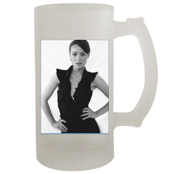 Olivia Wilde 16oz Frosted Beer Stein