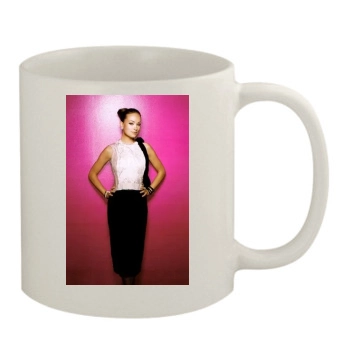 Olivia Wilde 11oz White Mug