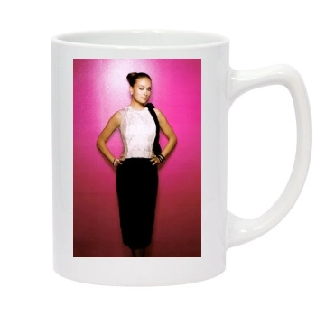 Olivia Wilde 14oz White Statesman Mug