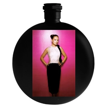 Olivia Wilde Round Flask