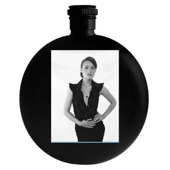 Olivia Wilde Round Flask