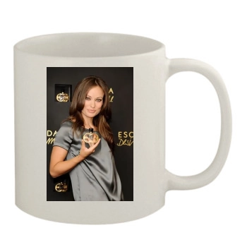 Olivia Wilde 11oz White Mug