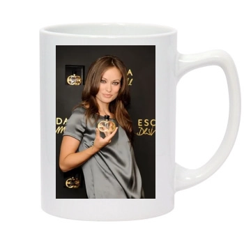 Olivia Wilde 14oz White Statesman Mug