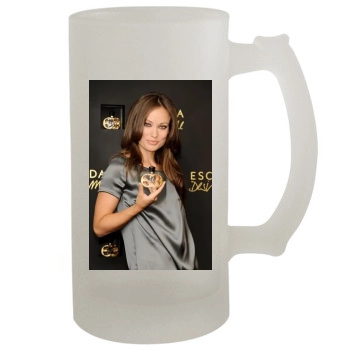 Olivia Wilde 16oz Frosted Beer Stein