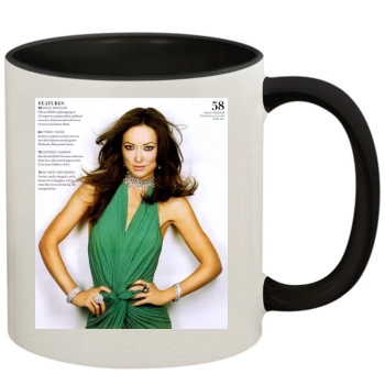 Olivia Wilde 11oz Colored Inner & Handle Mug