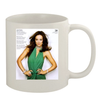 Olivia Wilde 11oz White Mug