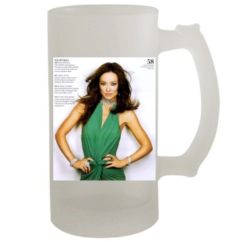 Olivia Wilde 16oz Frosted Beer Stein