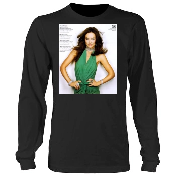 Olivia Wilde Men's Heavy Long Sleeve TShirt