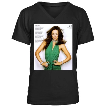 Olivia Wilde Men's V-Neck T-Shirt