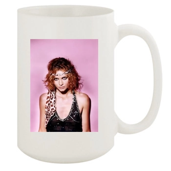 Saffron Burrows 15oz White Mug