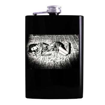 Saffron Burrows Hip Flask