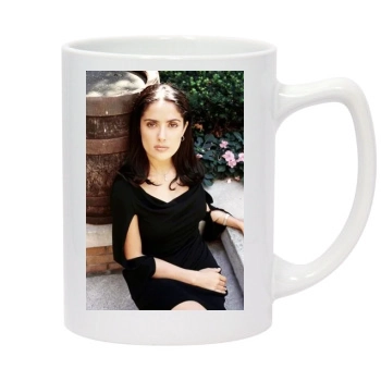 Salma Hayek 14oz White Statesman Mug