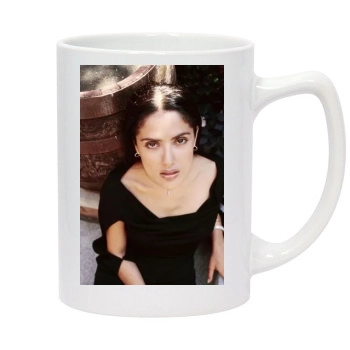 Salma Hayek 14oz White Statesman Mug