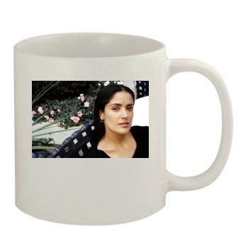 Salma Hayek 11oz White Mug