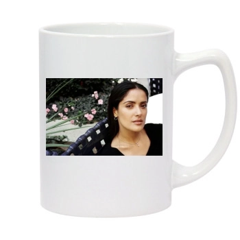 Salma Hayek 14oz White Statesman Mug