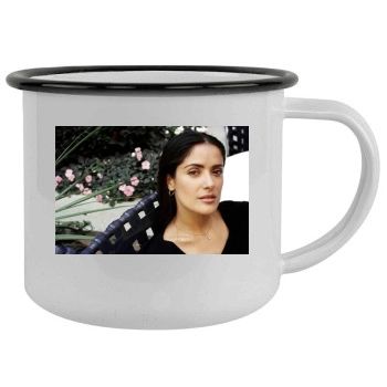 Salma Hayek Camping Mug