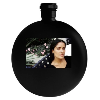 Salma Hayek Round Flask