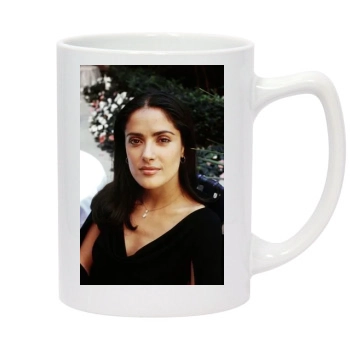 Salma Hayek 14oz White Statesman Mug