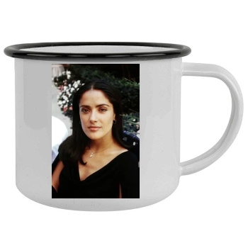 Salma Hayek Camping Mug