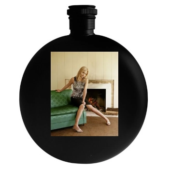 Sarah Michelle Gellar Round Flask