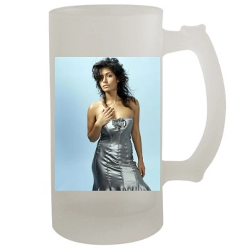 Sarah Shahi 16oz Frosted Beer Stein