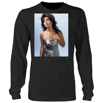 Sarah Shahi Men's Heavy Long Sleeve TShirt