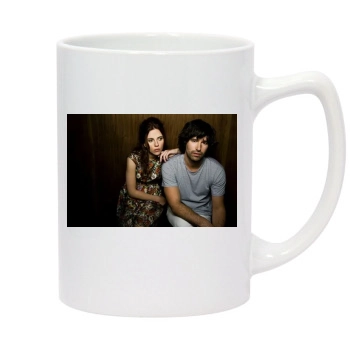 Scarlett Johansson 14oz White Statesman Mug