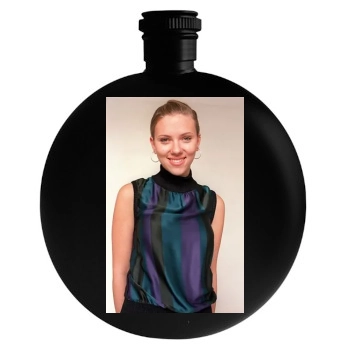 Scarlett Johansson Round Flask