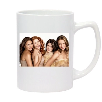 Scarlett Johansson 14oz White Statesman Mug