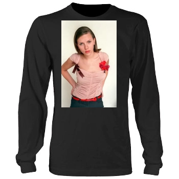 Scarlett Johansson Men's Heavy Long Sleeve TShirt