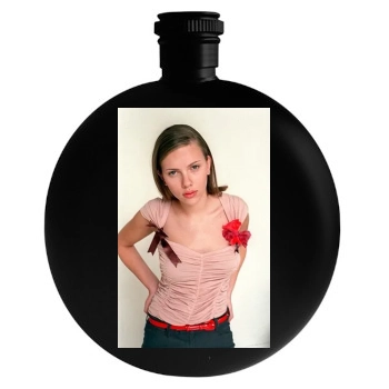 Scarlett Johansson Round Flask