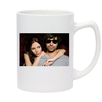 Scarlett Johansson 14oz White Statesman Mug