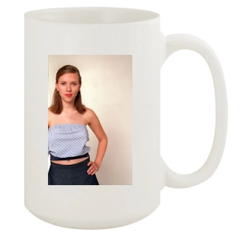 Scarlett Johansson 15oz White Mug