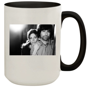 Scarlett Johansson 15oz Colored Inner & Handle Mug