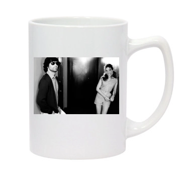 Scarlett Johansson 14oz White Statesman Mug