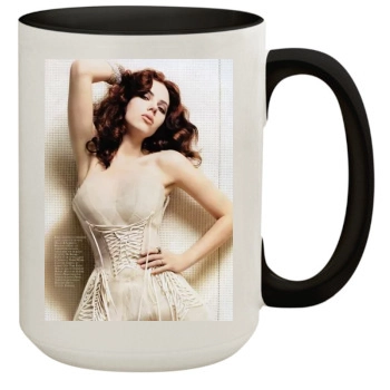 Scarlett Johansson 15oz Colored Inner & Handle Mug