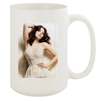 Scarlett Johansson 15oz White Mug