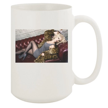 Scarlett Johansson 15oz White Mug